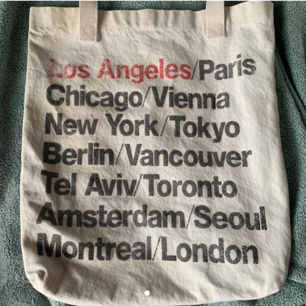 AMERICAN APPAREL CANVAS TOTE